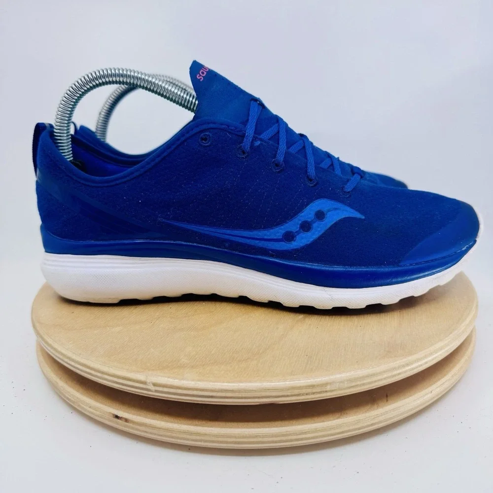Saucony Swivel Running Shoes Womens 8 Blue Lightweight Athletic Sneakers